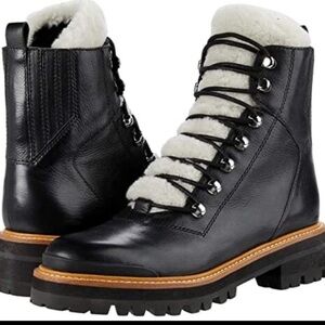 Marc Fisher Izzie Lug Sole Boots 7 excellent condition